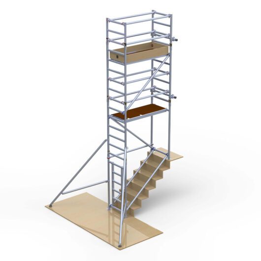 STAIRWELL SCAFFOLD TOWER